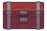 Security department supply crate inventory icon